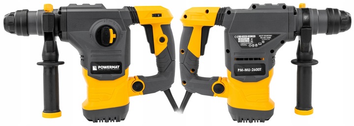 MŁOT UDAROWY MŁOTOWIERTARKA UDAR SDS+ 2600W 5,5J WALIZKA 3X WIERTŁO DŁUTA