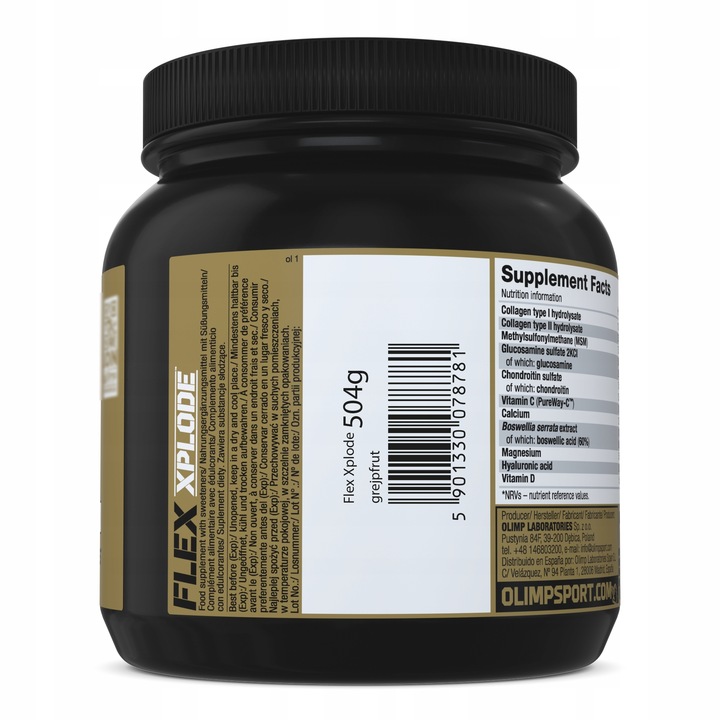 OLIMP FLEX XPLODE 504g KOLAGEN NA STAWY MSM COLLAEGEN GLUKOZAMINA MAGNEZ