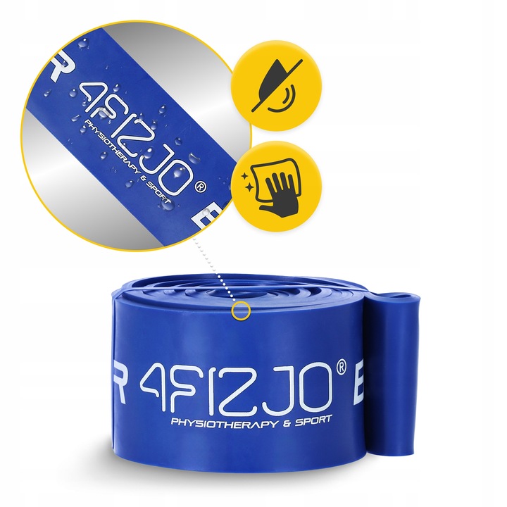 GUMA OPOROWA DO ĆWICZEŃ HOME BAND MOCNA TAŚMA DO REHABILITACJI ĆWICZEŃ DOMU