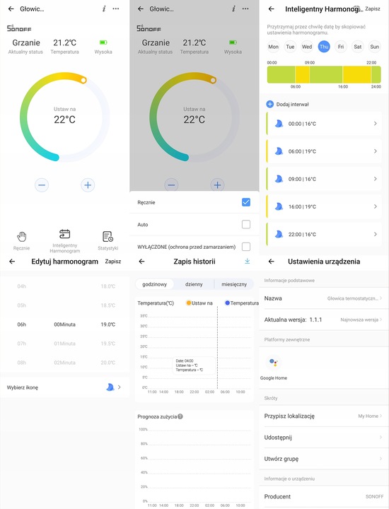 Sonoff głowica grzejnikowa Zigbee TRVZBR