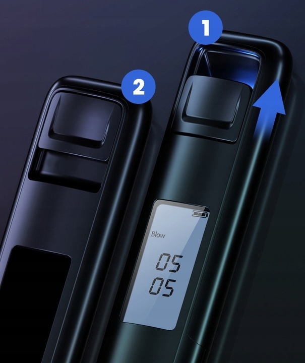 ALKOMAT BEZUSTNIKOWY POLICYJNY MEGA GAŻDZET PROFESJONALNY