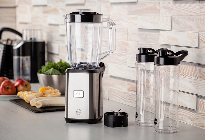 BLENDER KIELICHOWY DO KOKTAJLI 3w1 + 2 BIDONY 700W