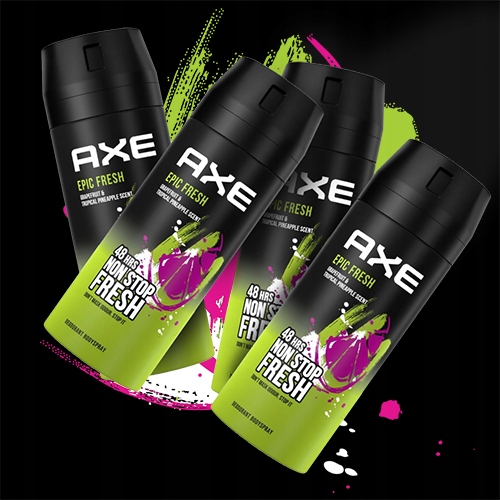 AXE Epic Fresh Body dezodorant 4x150 ml DEO