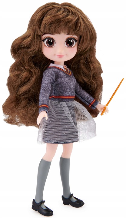 HARRY POTTER HERMIONA GRANGER LALKA FIGURKA Z RÓŻDŻKĄ 20 CM