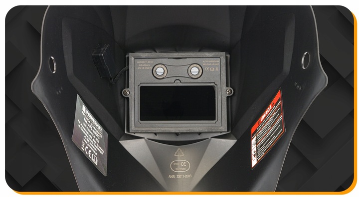 SAMOŚCIEMNIAJĄCA MASKA PRZYŁBICA SPAWALNICZA TRUE COLOR AUTOMATYCZNA LCD