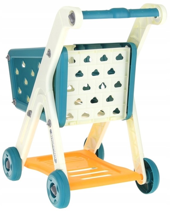 Wózek Sklepowy Na Zakupy Koszyk dla Dzieci Produkty Warzywa Owoce Akcesoria