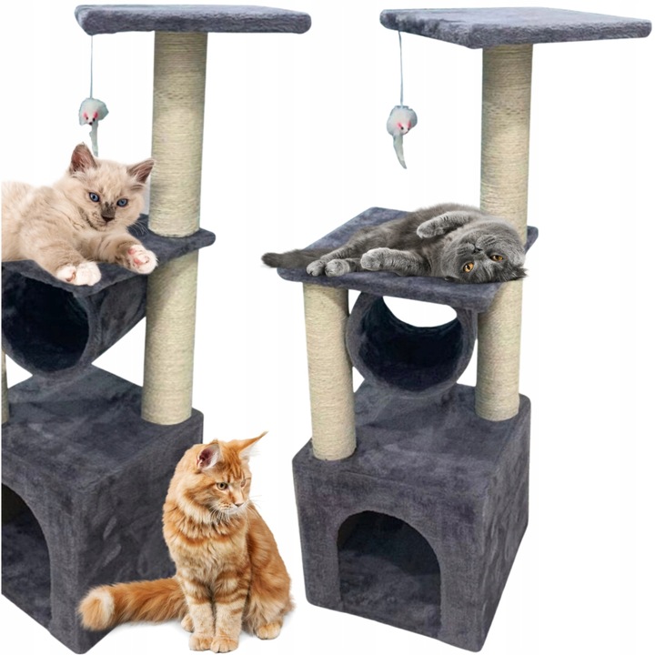 DRAPAK DLA KOTA DOMEK LEGOWISKO SŁUPEK MYSZKA