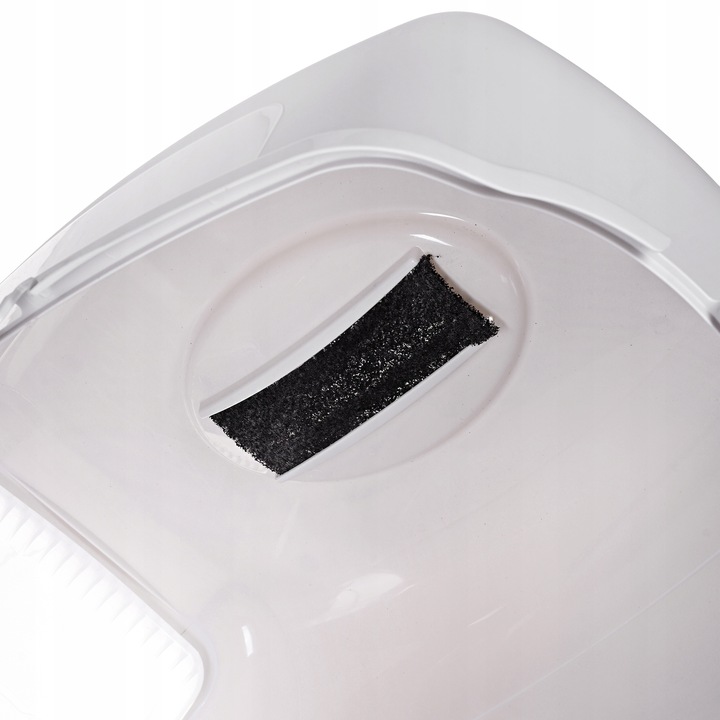 Zamknięta Duża Kuweta dla Kota na żwirek XL z filtrem grafit DIAMENTIQ