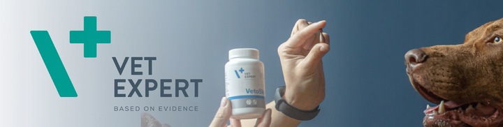 Suplement dla psów małych ras i kotów na sierść VET EXPERT VetoSkin 60 kaps