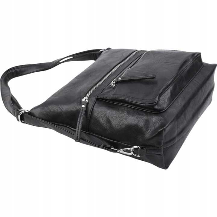 Torebka damska shopper na ramię plecak miejski pojemne A4 podróżny torebki