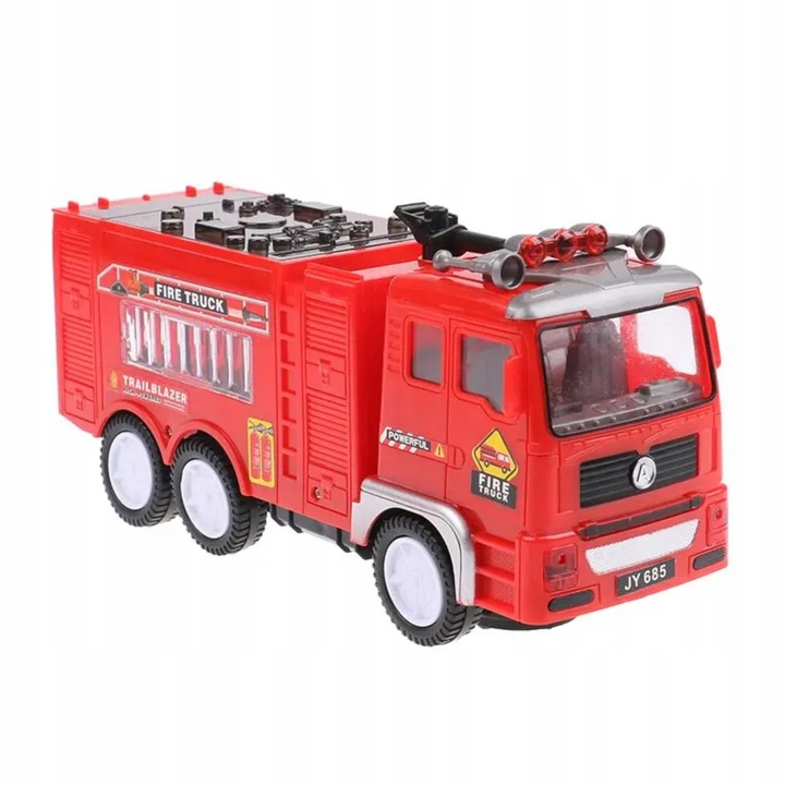 Straż pożarna wóz strażacki światło dźwięk automatyczna jazda