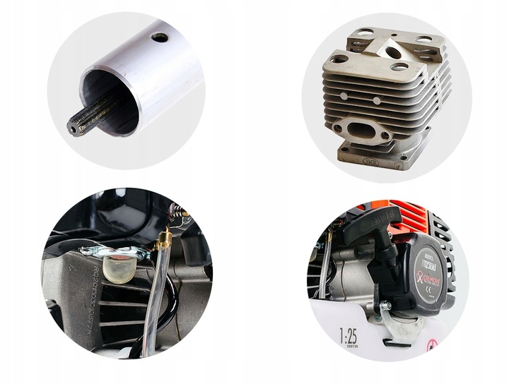 KOSA SPALINOWA 6,1KM KOSIARKA PODKASZARKA