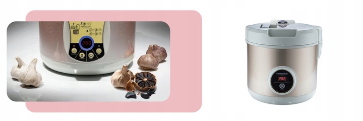 GARNEK DO FERMENTACJI CZARNEGO CZOSNKU TIROSS 5L TS904