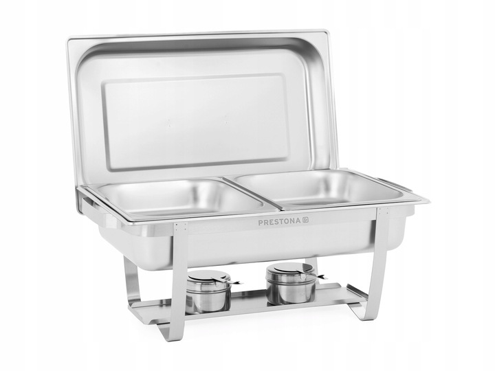 PODGRZEWACZ GASTRONOMICZNY 2xGN 1/2 DO SERWOWANIA POTRAW 2x4 L PRESTONA