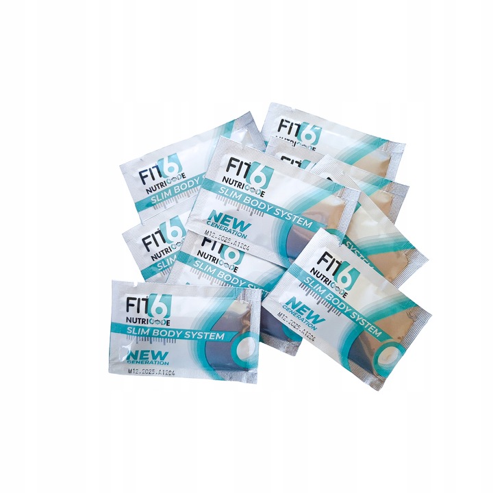 Nutricode Slim Body System FIT6 - Krok 2 Lepsza wersja + Broszura z kodem