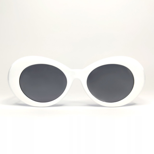 OKULARY PRZECIWSŁONECZNE KURT COBAIN NIRVANA BIAŁE