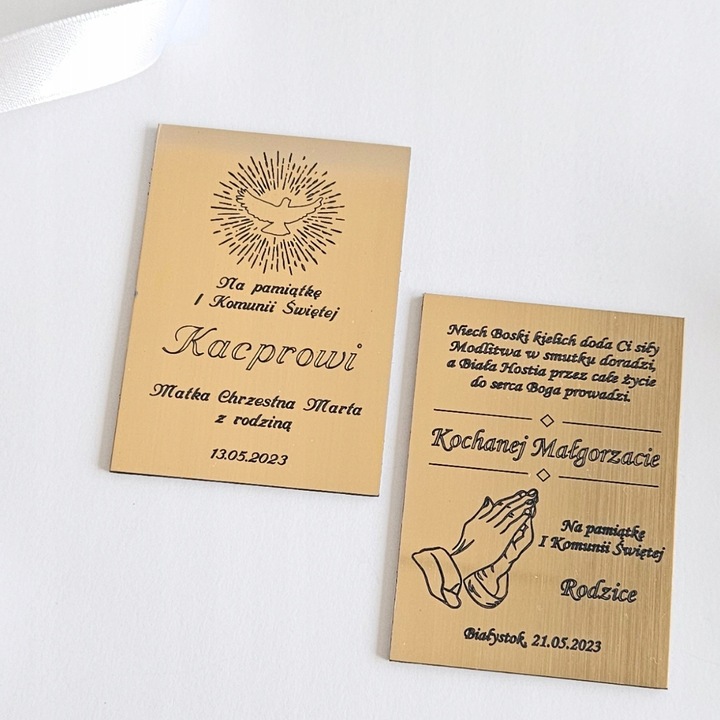 Złote kolczyki trójkąty - pr.585