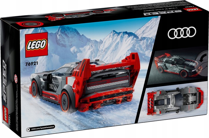 LEGO SPEED CHAMPIONS 76921 WYŚCIGOWE AUDI S1 E-TRON QUATTRO