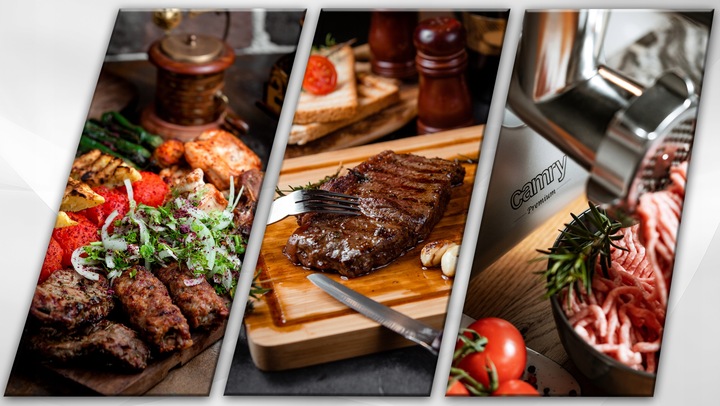 PROFESJONALNA MASZYNKA PREMIUM DO MIELENIA MIĘSA KIEŁBASY PRO ZESTAW XXXXL