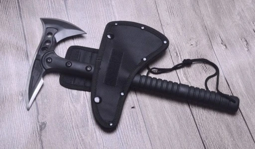 TOPOREK TOMAHAWK STRAŻACKI TOPÓR MACZETA ETUI