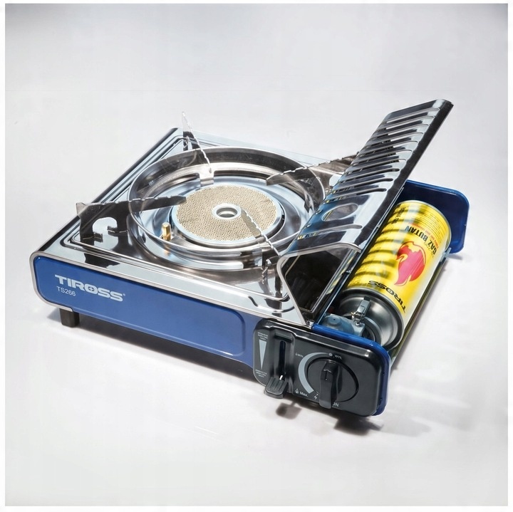 KUCHENKA TURYSTYCZNA TIROSS TS-266 SREBRNA 1650 W