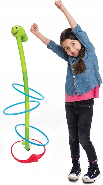 GRA ZRĘCZNOŚCIOWA TAŃCZĄCY ROBAK GIBIĄCY ROBACZEK DLA DZIECI OBRĘCZE