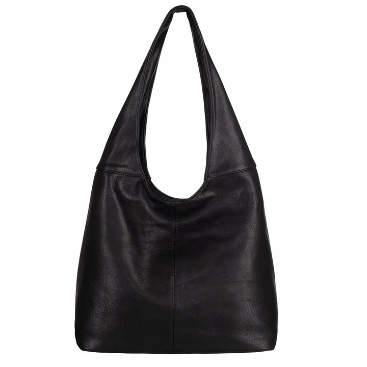 czarna torebka shopper worek skórzana klasyczna torebka shopper bag