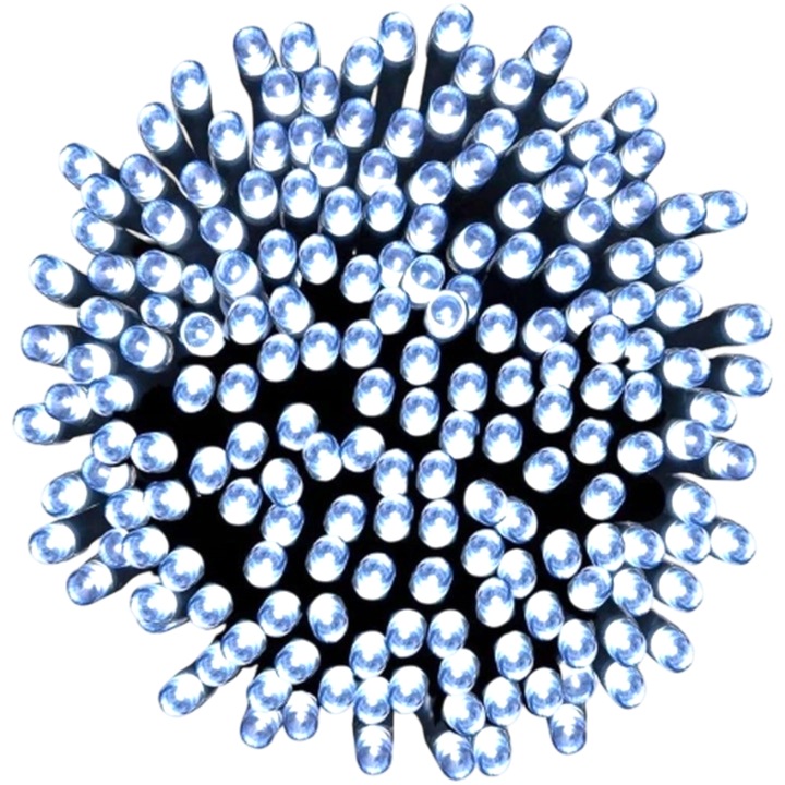 LAMPKI CHOINKOWE 1000 LED ZEW/WEW BIAŁY ZIMNY