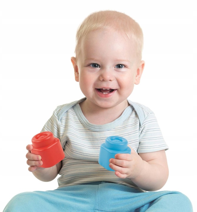 Clementoni: Soft Clemmy - Woreczek z 40 Klockami