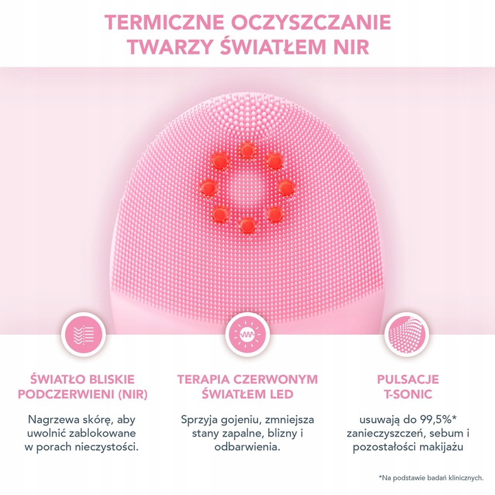 LUNA 4 plus ze światłem LED i mikroprądem