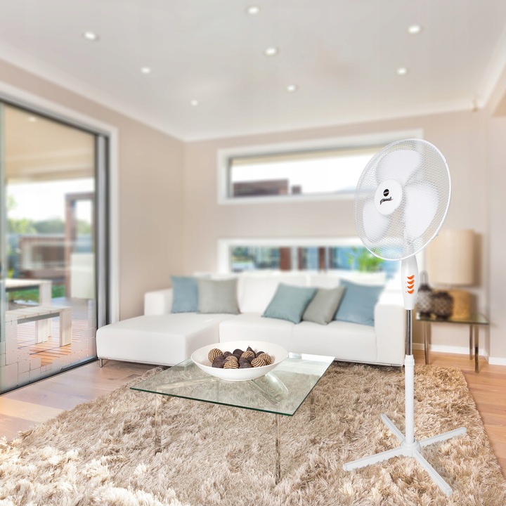 WENTYLATOR WIATRAK POKOJOWY WG50 BIAŁY ELDOM