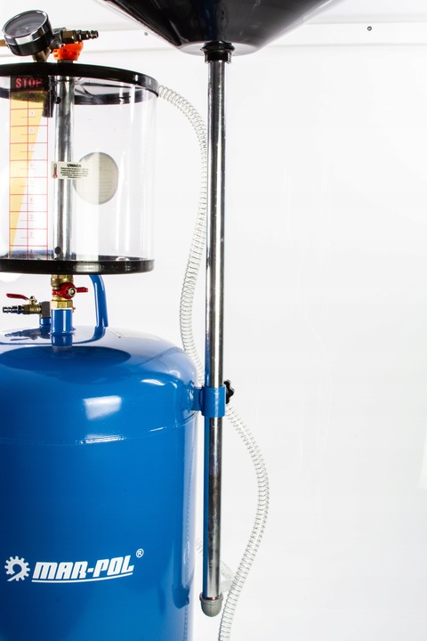 ZLEWARKA ODSYSARKA WYSYSARKA OLEJU 80L + 6 SOND