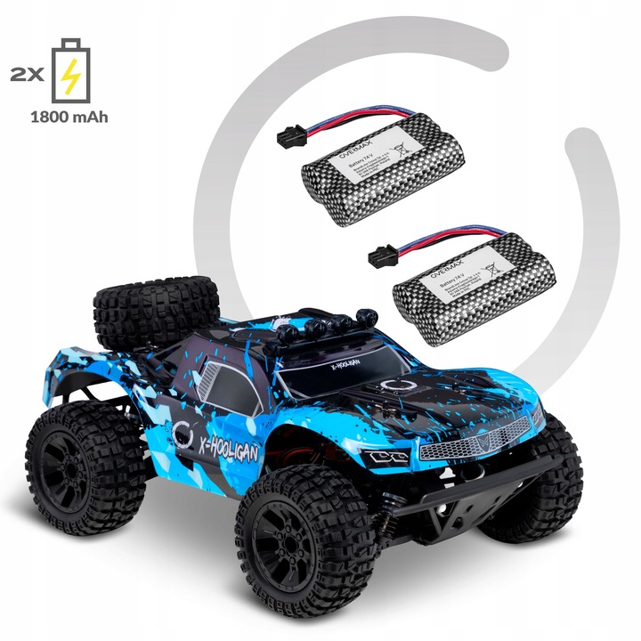 Auto Zdalnie Sterowane Samochód X-Hooligan 4x4 35km/h 1:10 DUŻE I SZYBKIE
