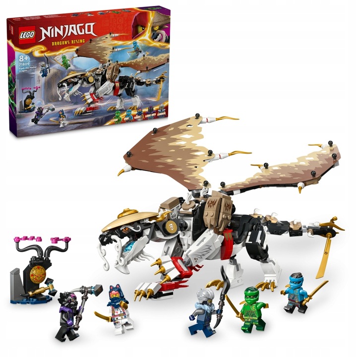 LEGO NINJAGO SMOCZY MISTRZ EGALT 71809 ZESTAW KLOCKÓW 8+ PREZENT