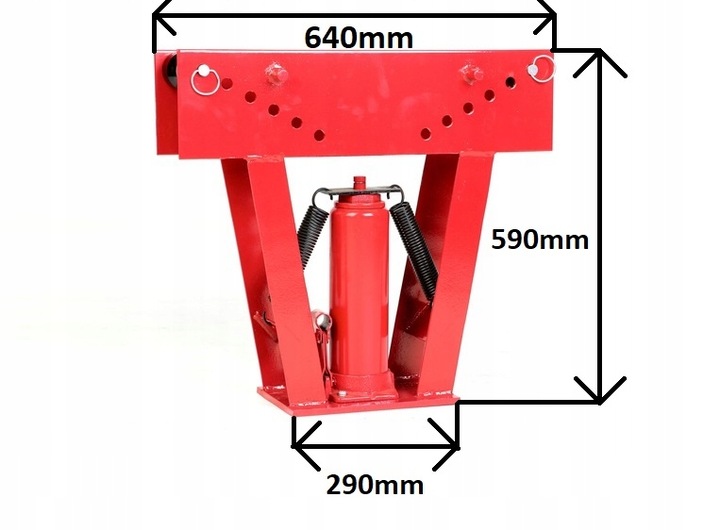 Giętarka hydr. do Rur 16TON 16T + 8 Profili 90ST