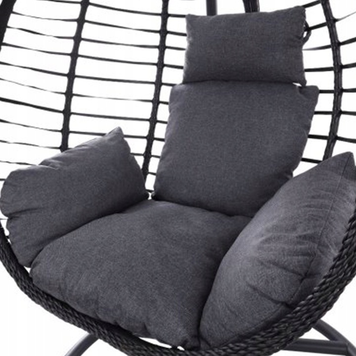 Bujany Kokon Ogrodowy Huśtawka Kosz Fotel Wiszący na Taras Technorattan