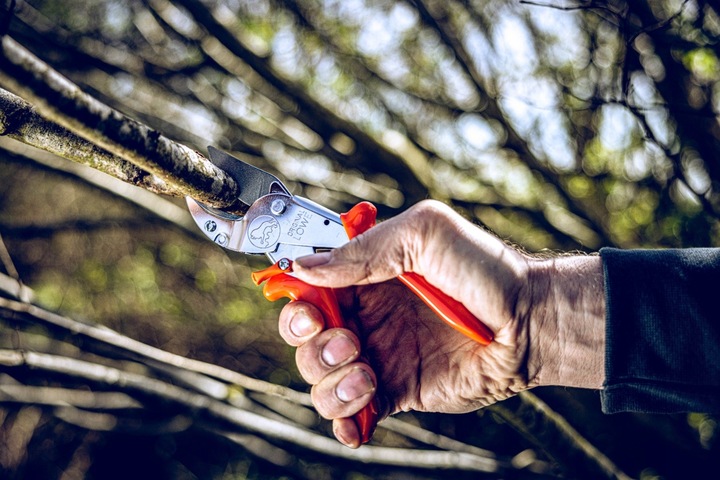 SEKATOR RĘCZNY LOWE 10.107 do GRUBYCH GAŁĘZI OGRODOWY KOWADEŁKOWY 30mm