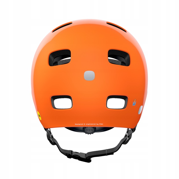 Kask rowerowy POCITO CRANE MIPS M Pomarańczowy