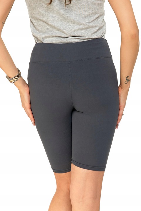 Kolarki Krótkie Legginsy Wysoki Stan Kryjące Gładkie Wygodne MORAJ L/XL