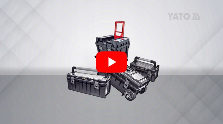 WÓZEK NARZĘDZIOWY YATO SKRZYNKA NA KÓŁKACH 2 ELEM.