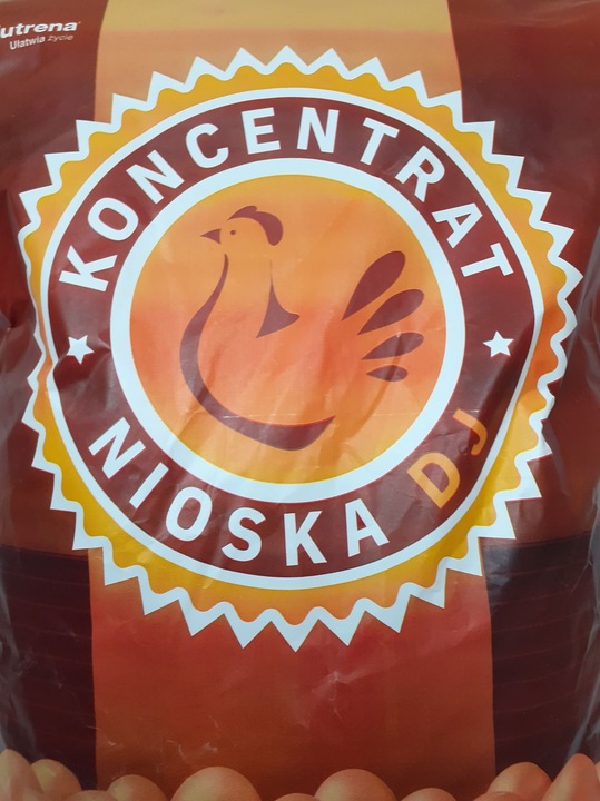 Koncentrat Nioska DJ do paszy karma dla kur niosek Nutrena 25kg witaminy
