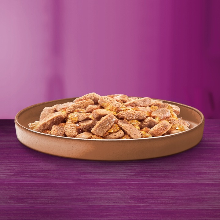 WHISKAS mokra karma dla kota z kaczką w galaretce puszka 24x400 g