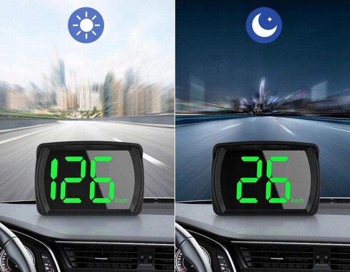 Y03 prędkościomierz samochodowa wyświetlacz typu Head Up uniwersalny