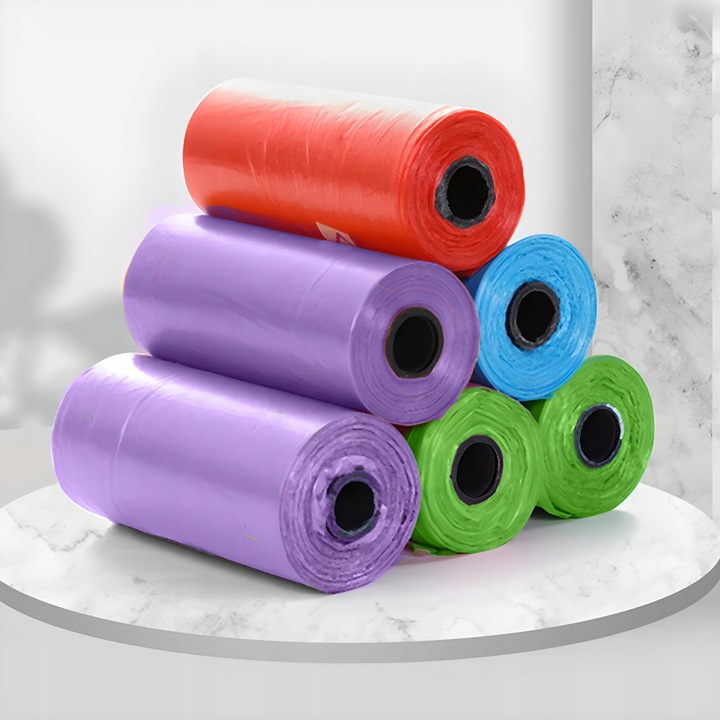 WORKI WORECZKI NA PSIE ODCHODY KUPY KUPA PSA TOREBKI MOCNE ZESTAW 1500 SZT