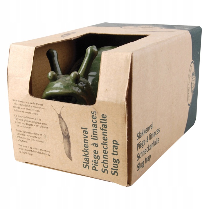 EKOLOGOCZNA PUŁAPKA NA ŚLIMAKI CERAMICZNA PUŁAPKA ŚLIMAK OZDOBA W OGRODZIE