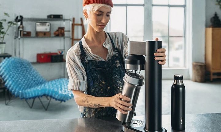 Saturator BRITA Sodatrio Czarny