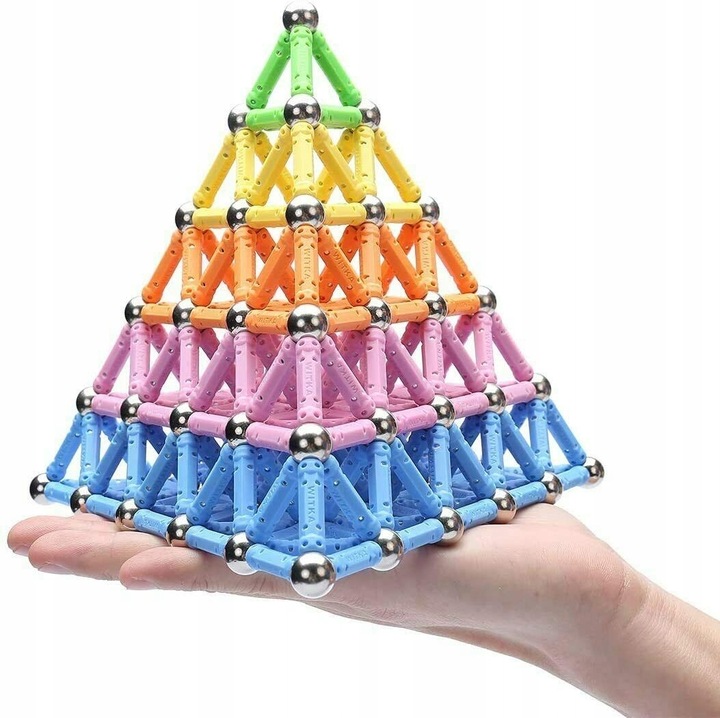 Klocki Magnetyczne Neocube Kulki Konstrukcyjne mega zestaw XXXL 206 el