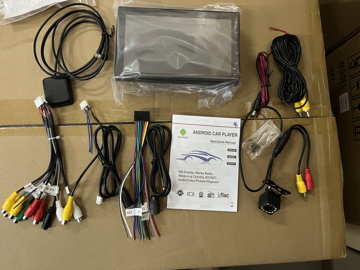 MEGA Radio Samochodowe ANDROID Bluetooth WiFi USB 2DIN GPS +KAMERA COFANIA