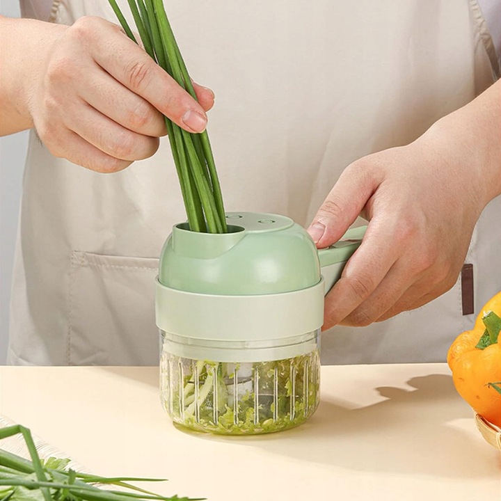 ELEKTRYCZNA SZATKOWNICA DO WARZYW SIEKACZ OWOCÓW ROZDRABNIACZ ELEKTRYCZNY