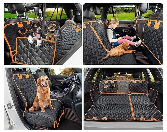 MATA DLA PSA DO SAMOCHODU OCHRONNA UNIWERSALNA POKROWIEC 4W1 SAMOCHODOWA